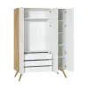 3-door wardrobe Nature