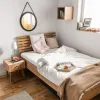 Кровать с ажурным изголовьем Nature 140х200
