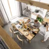 Table with drawers Nature