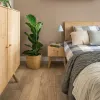 Bed with flat headboard Nature 140x200