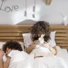 Кровать с ажурным изголовьем Nature 140х200
