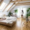 Кровать с ажурным изголовьем Nature 140х200
