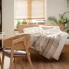 Bed with flat headboard Nature 140x200