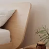 Кровать двуспальная с широким изголовьем 140х200 OMM