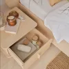 Bedside table with 1 drawer OMM