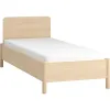 Single bed with straight headboard 90x200 OMM
