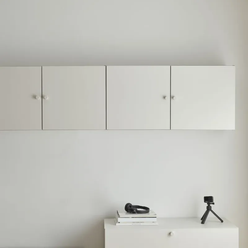 Wide wall shelf with front arrangement 1 Reli