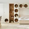 Wide bookcase with front arrangement 6 Reli