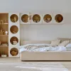 Wide wall shelf with front arrangement 3 Reli