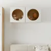 Wide wall shelf with front arrangement 3 Reli