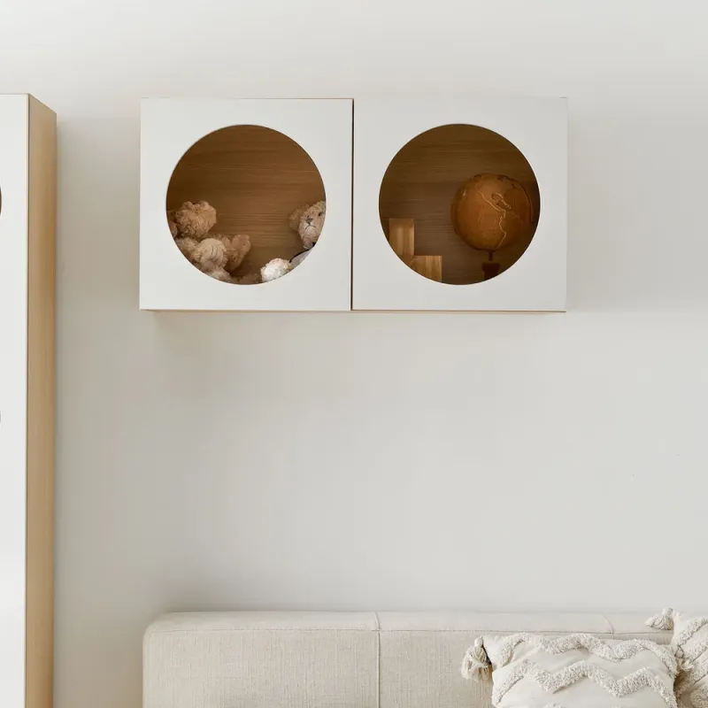 Wide wall shelf with front arrangement 3 Reli