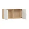 Wide wall shelf with front arrangement 1 Reli