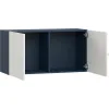 Wide wall shelf with front arrangement 1 Reli