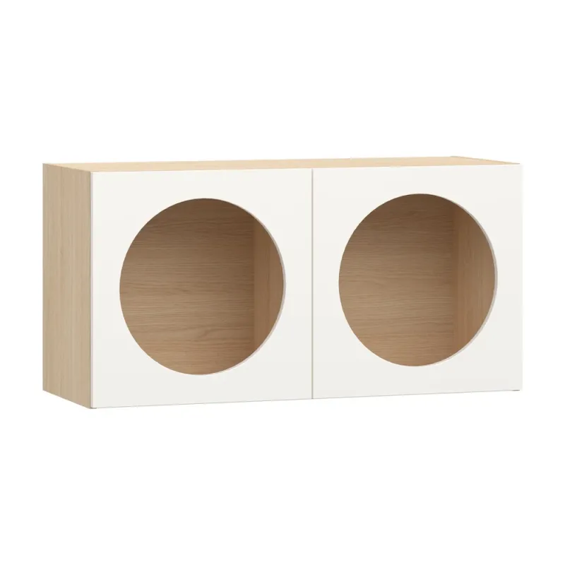 Wide wall shelf with front arrangement 3 Reli