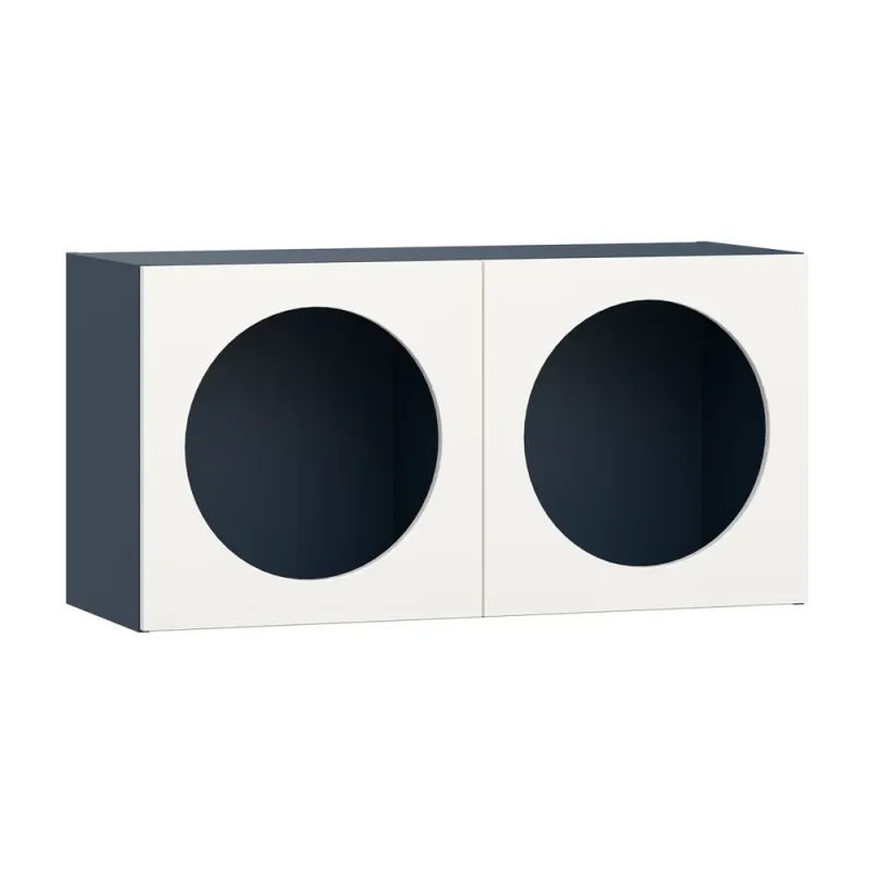 Wide wall shelf with front arrangement 3 Reli