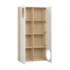 Wide bookcase with front arrangement 5 Reli