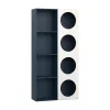 Wide bookcase with front arrangement 6 Reli