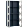 Wide bookcase with front arrangement 7 Reli