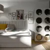 Wide bookcase with front arrangement 7 Reli