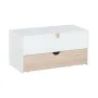 Storage unit with drawer and movable container Stige