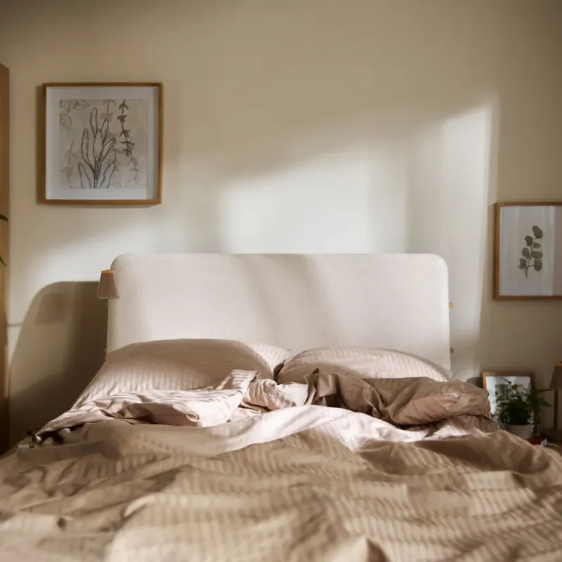 Bed 120x200 with shelves Well