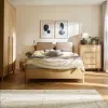 Bed 160x200 with shelves Well