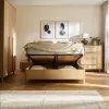 Bed 160x200 with shelves Well