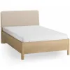 Bed 120x200 with upholstered slanted headboard Well