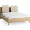 Bed 160x200 with shelves Well