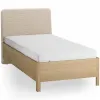 Кровать 90х200 с мягким наклонным изголовьем Well