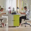 Инновационный стол-трансформер с белой столешницей Young Users