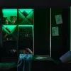 Светодиодная подсветка RGB с пультом дистанционного управления, комплект из 2 предметов, черный. Young Users Next
