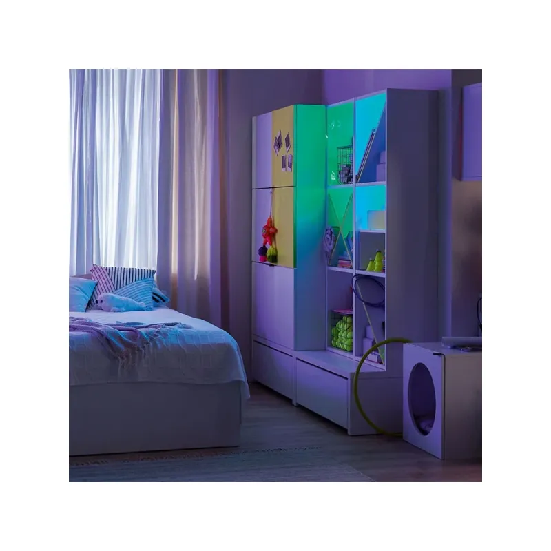 Светодиодная подсветка RGB с пультом дистанционного управления, комплект из 2 предметов, белый. Young Users Next