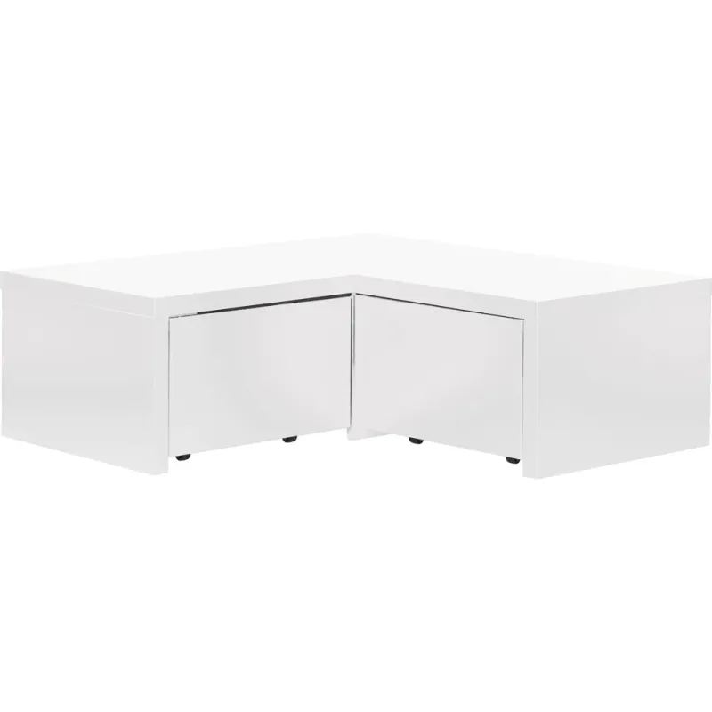 Corner base with drawers Young Users