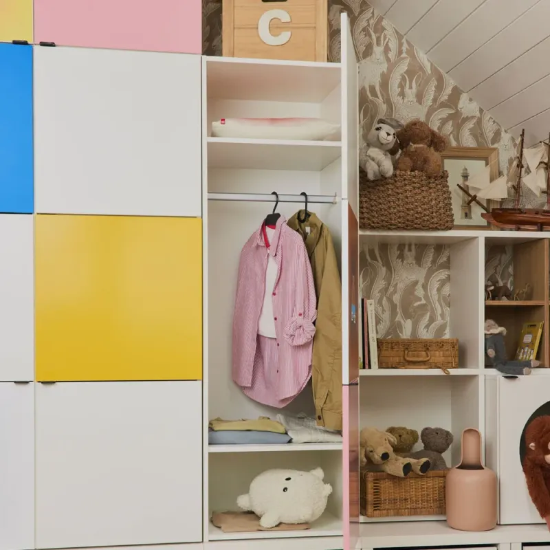 1-door wardrobe on a platform with pull- out drawer Young Users Next