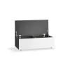 2-door wardrobe with drawers on a platform with pull-out storage box Young Users Next