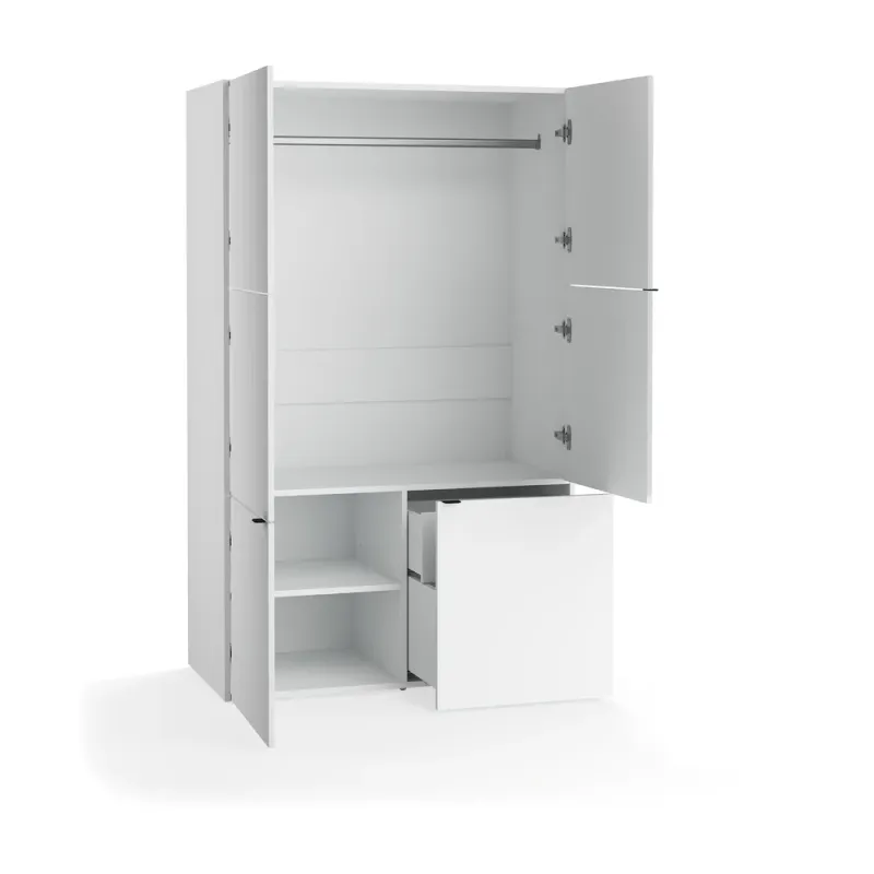 2-door wardrobe with drawers Young Users Next