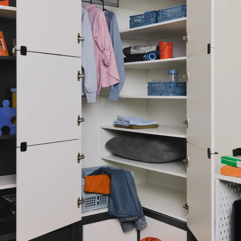 Corner wardrobe Young Users Next