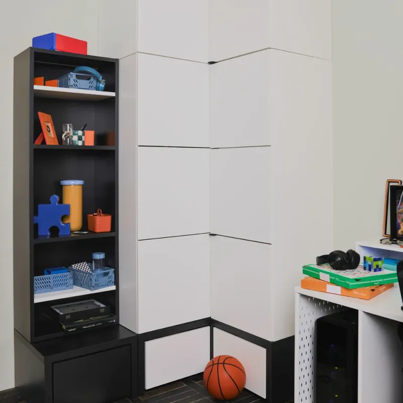 Corner wardrobe Young Users Next