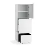 Dresser with 2 drawers on a platform with pull-out drawer Young Users Next