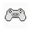 Metal front overlay Gaming Pad grey Young Users Next