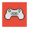 Metal front overlay Gaming Pad red Young Users Next