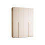 Wardrobe 175x240 Stor COMFORT long handle rounded oak front sand beige