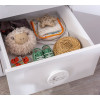 Riidekapp 3-ukseline aknaga Baby Cotton