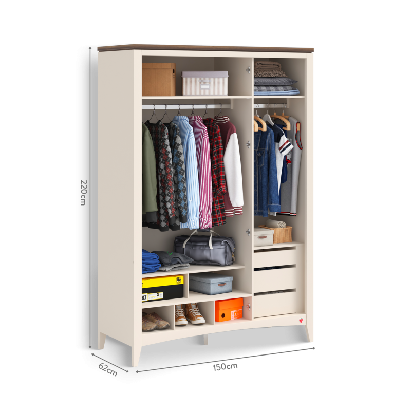 Riidekapp 3 usts Lapel