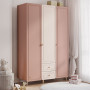 Riidekapp 3-ukseline Baby Elegance