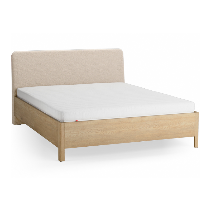 Voodi polsterdatud Obli-peatsiga 160x200 Well ZIP.HOME