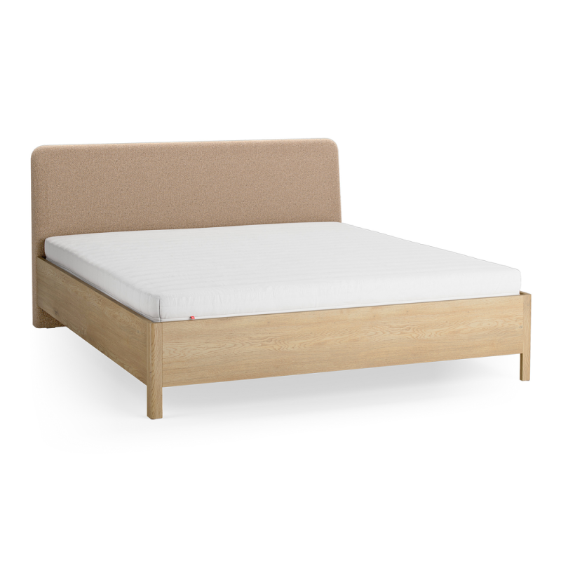 Voodi polsterdatud Obli-peatsiga  180x200 Well ZIP.HOME