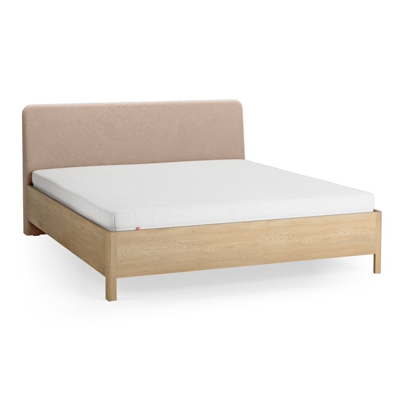 Voodi polsterdatud Obli-peatsiga  180x200 Well ZIP.HOME
