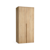 Wardrobe 2-door with lighting Well oak